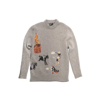 Enfants Riches Deprimes Come Live With Me Sweater In Multi