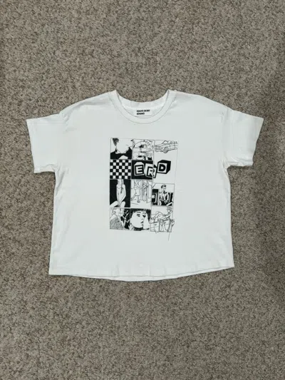 Pre-owned Enfants Riches Deprimes Comic Shirt In White