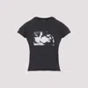 Enfants Riches Deprimes Graphic Print Cotton T-shirt With Artistic Detailing In Black