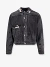 Enfants Riches Deprimes Black Type Vii Pin Assemblage Denim Jacket In Black