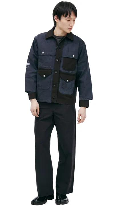 Enfants Riches Deprimes Denim Jacket With Patch Pockets In Multi