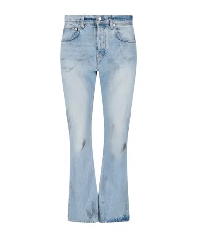 Enfants Riches Deprimes Denim Trousers With Belt Loops In Blue