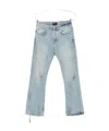 Enfants Riches Deprimes Enfants Riches Déprimés Denim Cotton Jeans In White