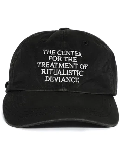 Enfants Riches Deprimes Embroidered-slogan Baseball Cap In Multicolor