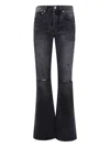 Enfants Riches Deprimes Distressed Flared Jeans