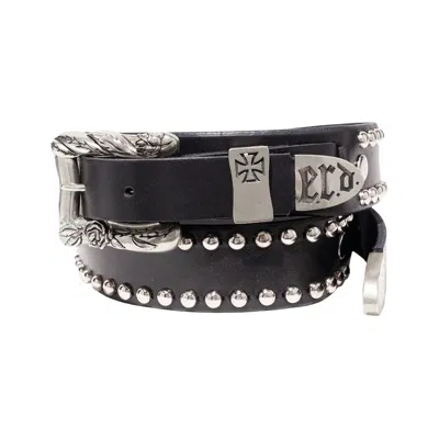 Pre-owned Enfants Riches Deprimes Enfants Riches Déprimés Double Buckle German Dog Belt 'black' | Men's Size 95
