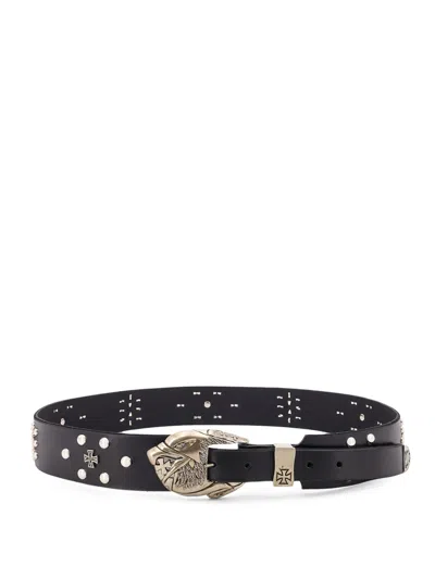 Enfants Riches Deprimes Eagle Petit Iron Leather Belt