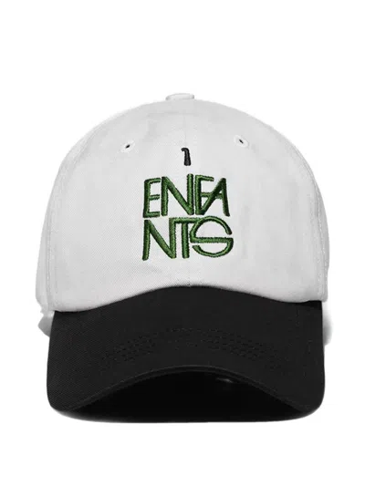 Enfants Riches Deprimes Embroidered 6-panel Hat In White