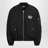 Enfants Riches Deprimes Enfants Video Bomber Jacket With Zip In Black In Black