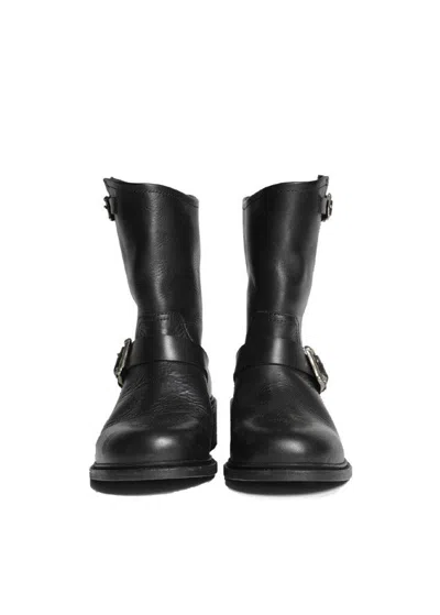 Enfants Riches Deprimes Engineer Boots In Black