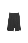 Enfants Riches Deprimes Erd Linen Boiler Room Shorts In Black