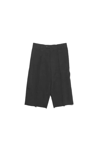 Enfants Riches Deprimes Erd Linen Boiler Room Shorts In Black