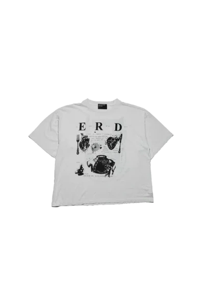 Enfants Riches Deprimes My Role In The War Printed Cotton-jersey T-shirt In Gray