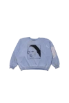Enfants Riches Deprimes Erd Singing Nun Raglan Crewneck Sweatshirt Blue
