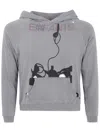 Enfants Riches Deprimes Forget To Answer Shrunken Hoodie In Gray