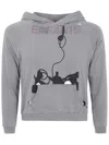 Enfants Riches Deprimes Forget To Answer Shrunken Hoodie In Gray