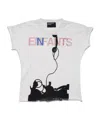 Enfants Riches Deprimes Forget To Answer Shrunken T-shirt In White