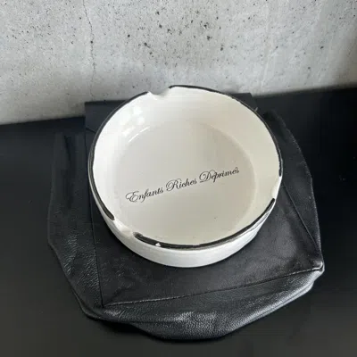 Pre-owned Enfants Riches Deprimes Grail Porcelain Ashtray In White