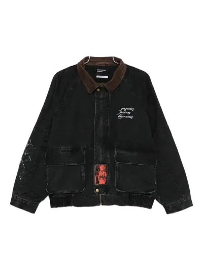 Enfants Riches Deprimes Graphic-print Bomber Jacket In Black