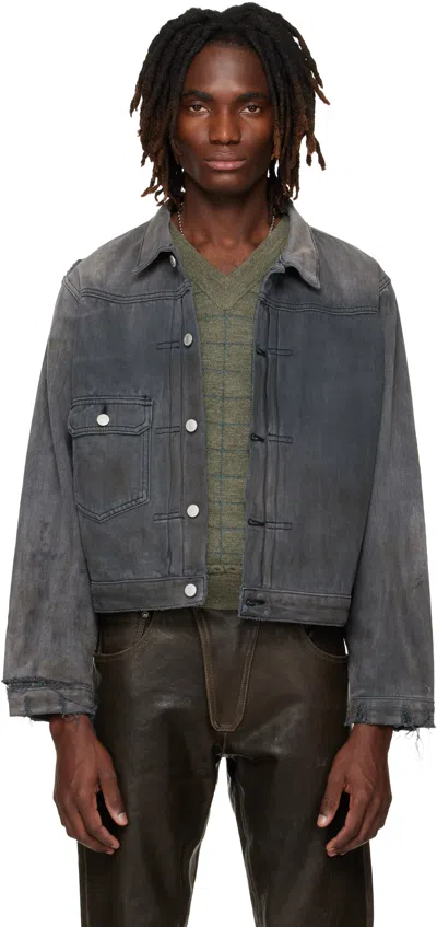 Enfants Riches Deprimes Cotton Jacket In Blue