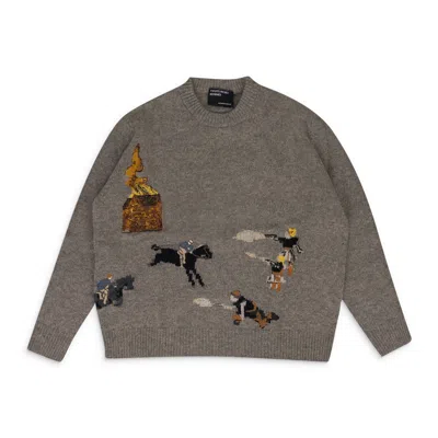 Enfants Riches Deprimes Grey Come Live With Me Sweater