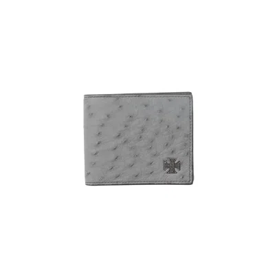 Enfants Riches Deprimes Grеy Embossed Wallet In Gray