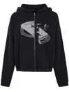 Enfants Riches Deprimes Enfants Riches Déprimés Holy Bible "assemblage" Baggy Zip Hoodie Clothing In Black