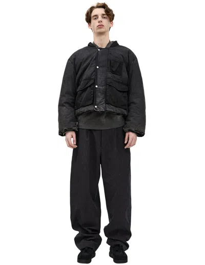 Enfants Riches Deprimes Jacket With Patch Pockets In Black