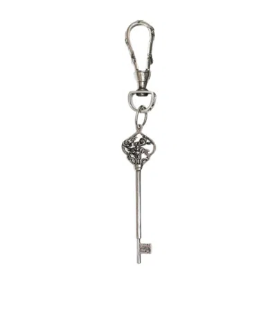 Enfants Riches Deprimes Key-shaped Keychain In Metallic