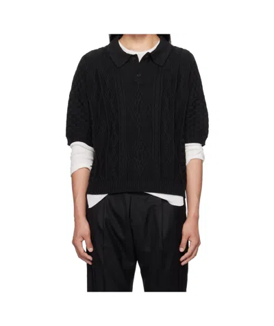 Enfants Riches Deprimes Lapel Sweater In Black