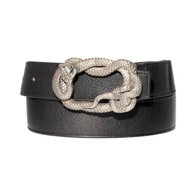 Pre-owned Enfants Riches Deprimes Enfants Riches Déprimés Large Snake Belt 'black/white Bronze' | Men's Size 95