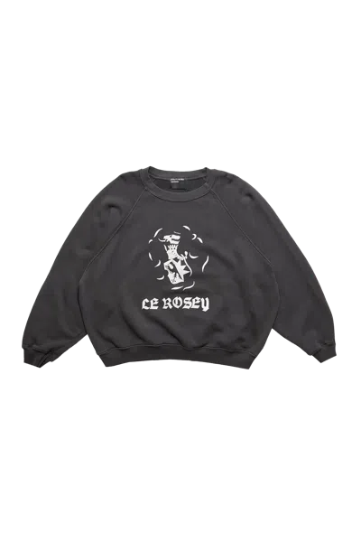 Enfants Riches Deprimes Le Rosey Raglan Sweatshirt In Black