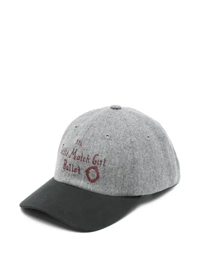 Enfants Riches Deprimes Lettering-embroidered Baseball Cap In Gray