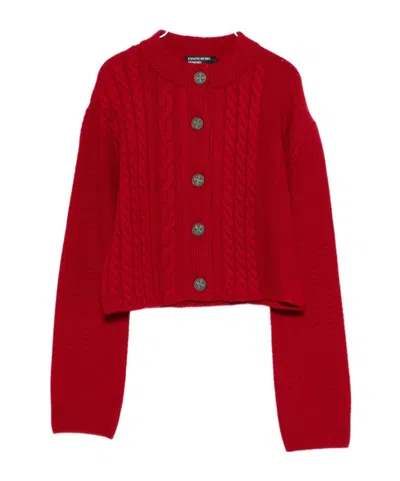 ENFANTS RICHES DEPRIMES CROPPED CARDIGAN