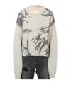 Enfants Riches Deprimes Past In Vain Sweater In White