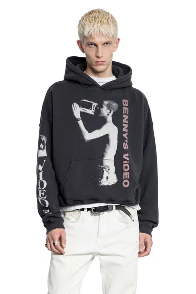 Enfants Riches Deprimes Erd Benny's Video Hoodie Black In Gray