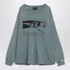 Enfants Riches Deprimes Boy In Chains Graphic-print Long-sleeve T-shirt In Gray