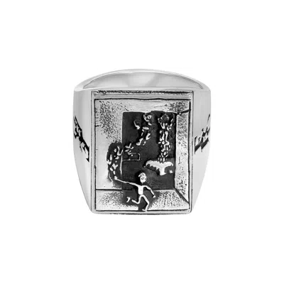 Enfants Riches Deprimes Minutemen Championship Ring In Silver