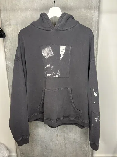 Pre-owned Enfants Riches Deprimes Mr Porter Exclusive Patchwork Hoodie