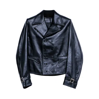 Pre-owned Enfants Riches Deprimes Enfants Riches Déprimés New Pilot Leather Jacket 'black' | Men's Size L