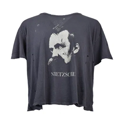 Pre-owned Enfants Riches Deprimes Enfants Riches Déprimés Nietzsche T-shirt 'burnout Grey' | Men's Size Xxl