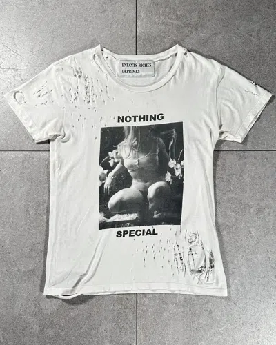 Pre-owned Enfants Riches Deprimes Nothing Special Tee In White