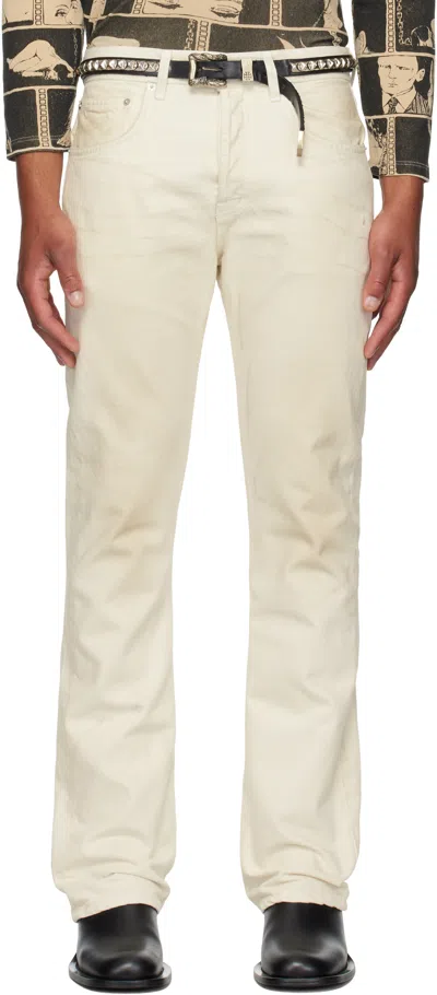Enfants Riches Deprimes Off-white Classic Flare Leg Jeans
