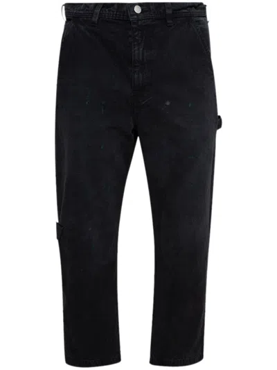 Enfants Riches Deprimes Paint Jeans In Black