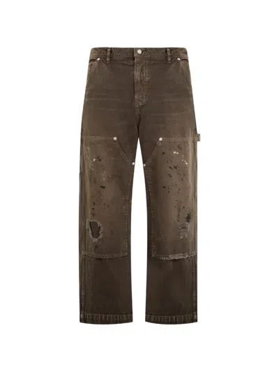 Enfants Riches Deprimes Jeans Im Distressed-look In Animal Print
