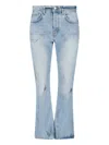 Enfants Riches Deprimes Denim Trousers With Belt Loops In Blue