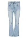 Enfants Riches Deprimes Denim Trousers With Belt Loops In Blue