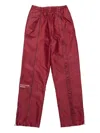 Enfants Riches Deprimes Panelled Zip-detail Trousers In Red