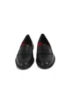 Enfants Riches Deprimes Logo-debossed Leather Penny Loafers In Black