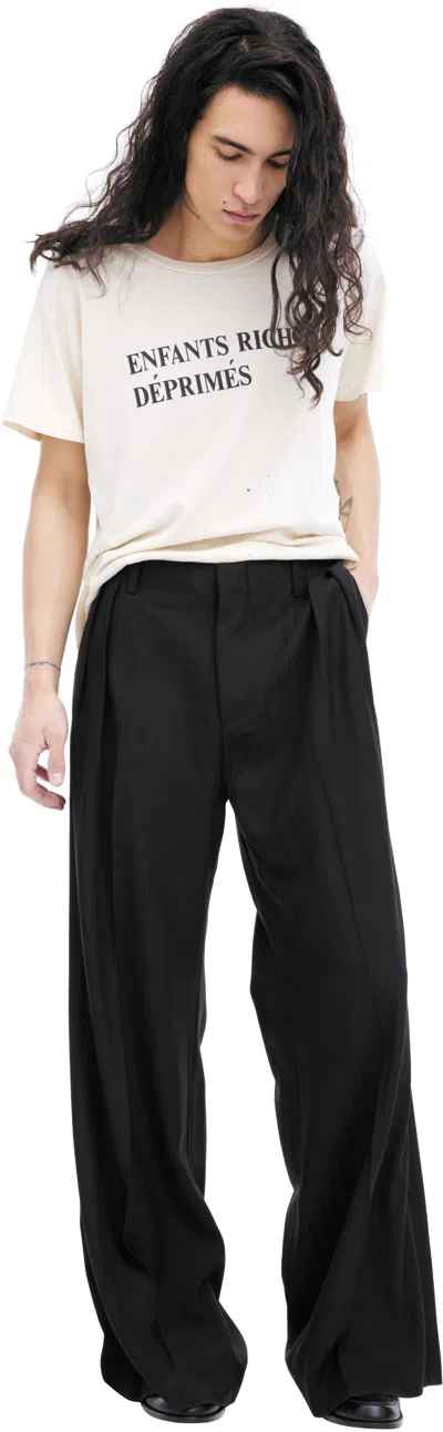 Enfants Riches Deprimes Perfect Flare Trousers In White